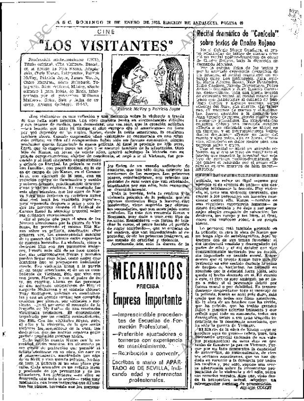 ABC SEVILLA 28-01-1973 página 49
