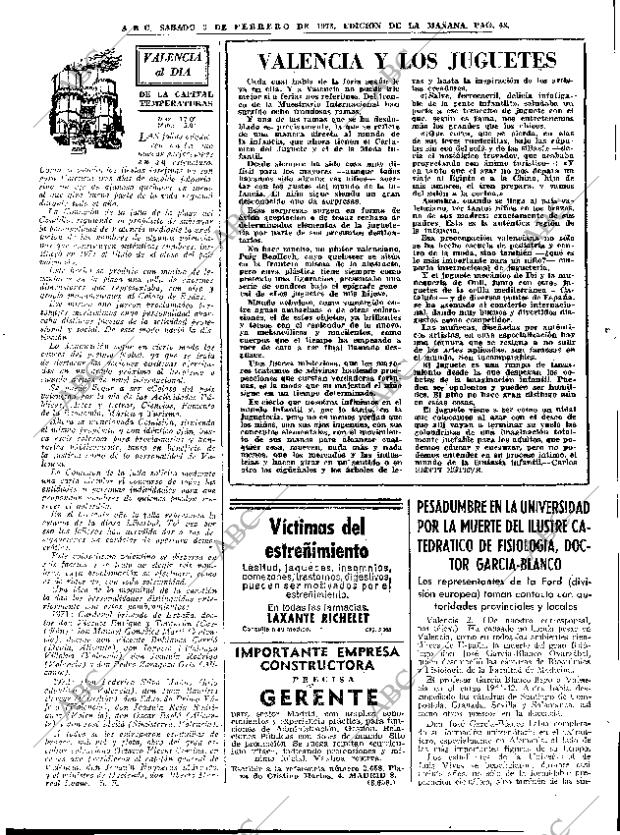 ABC MADRID 03-02-1973 página 43