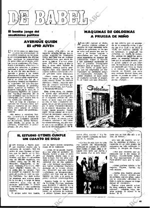 BLANCO Y NEGRO MADRID 03-02-1973 página 65