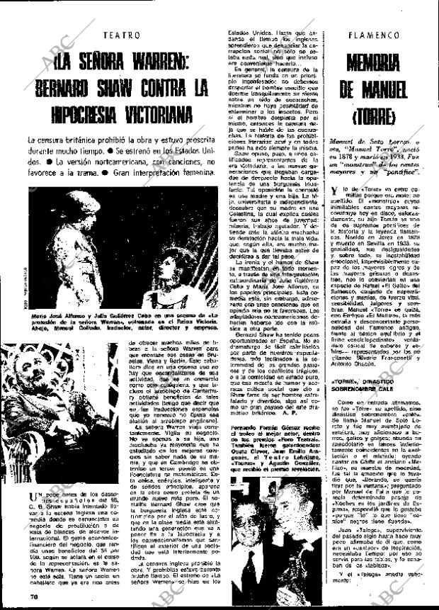 BLANCO Y NEGRO MADRID 03-02-1973 página 70