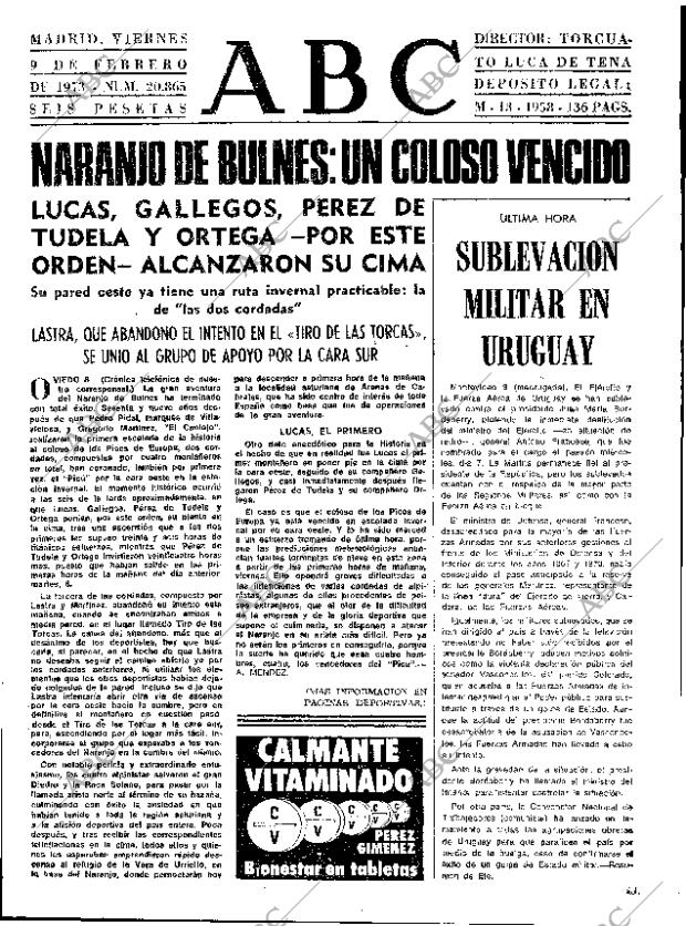 ABC MADRID 09-02-1973 página 21