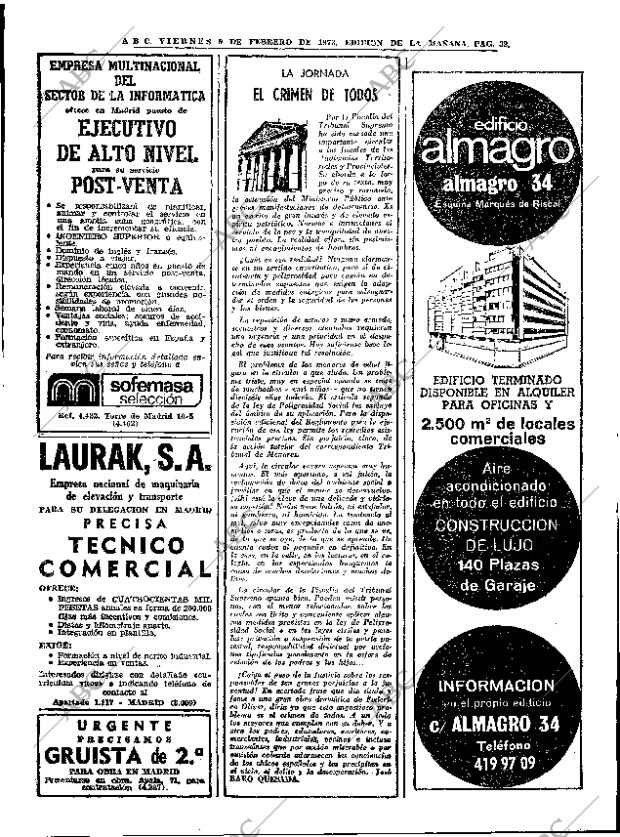 ABC MADRID 09-02-1973 página 32