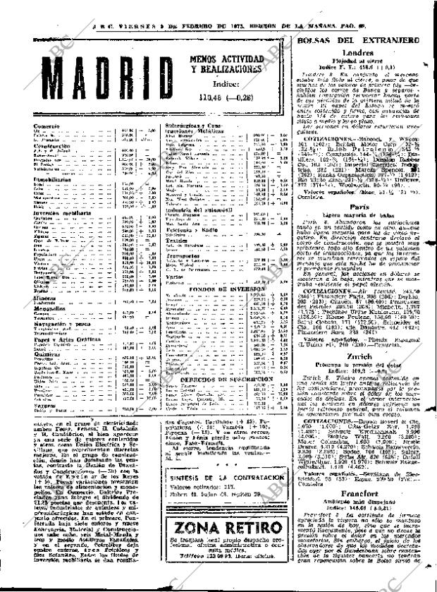 ABC MADRID 09-02-1973 página 69