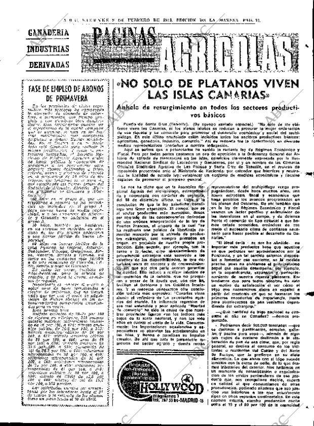 ABC MADRID 09-02-1973 página 71
