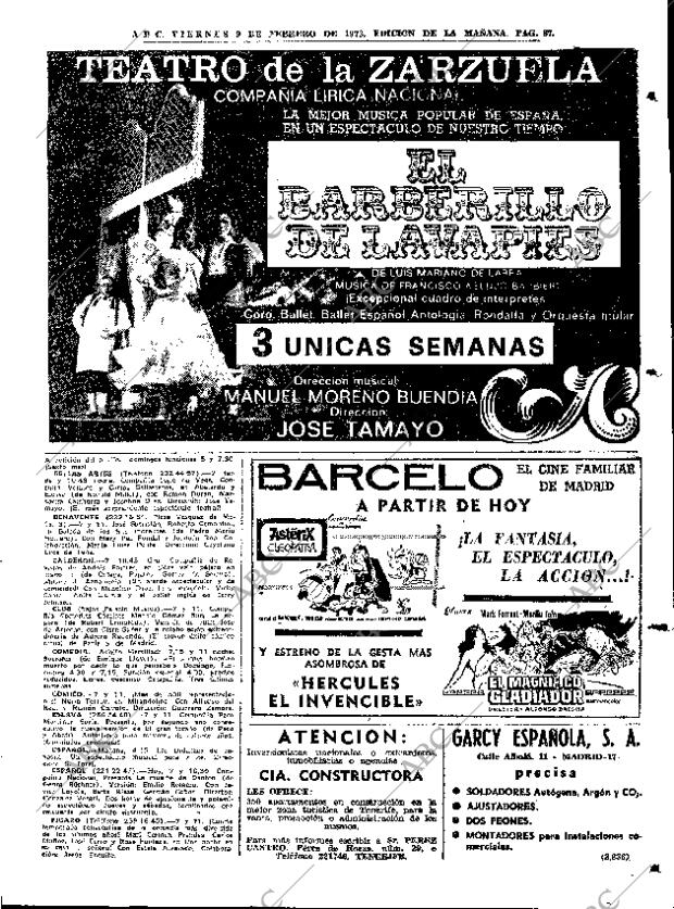 ABC MADRID 09-02-1973 página 87
