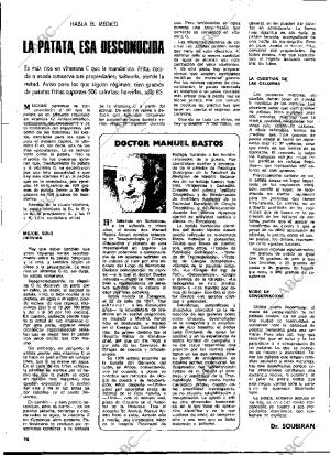 BLANCO Y NEGRO MADRID 10-02-1973 página 74