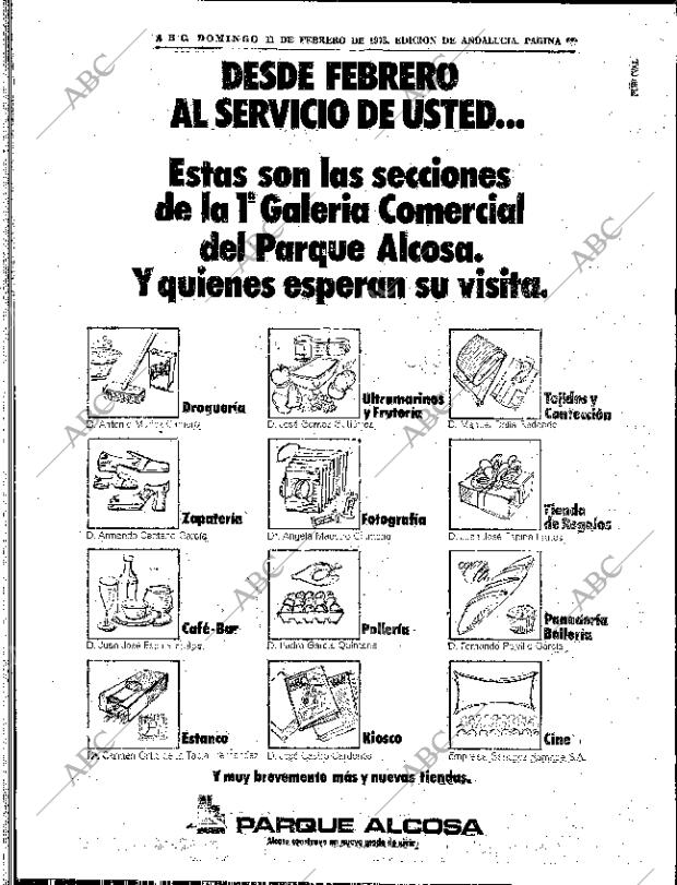 ABC SEVILLA 11-02-1973 página 40