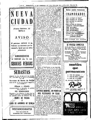 ABC SEVILLA 14-02-1973 página 28