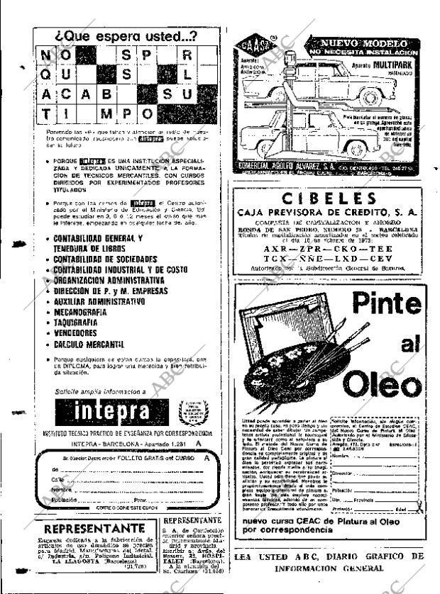 ABC MADRID 15-02-1973 página 110