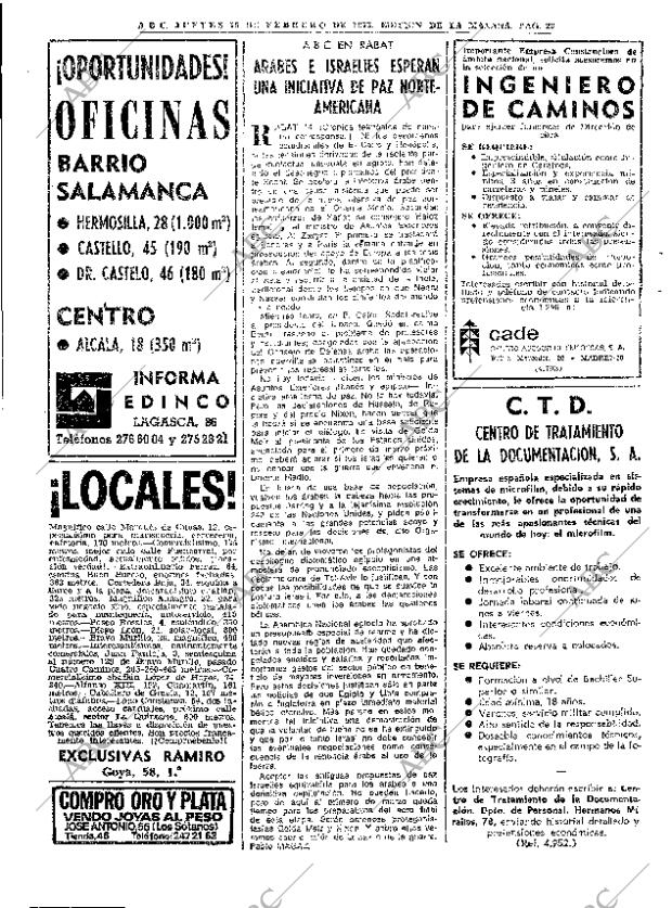 ABC MADRID 15-02-1973 página 22