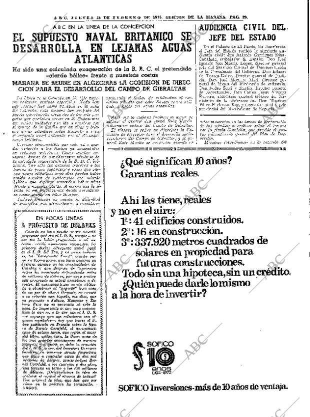 ABC MADRID 15-02-1973 página 29