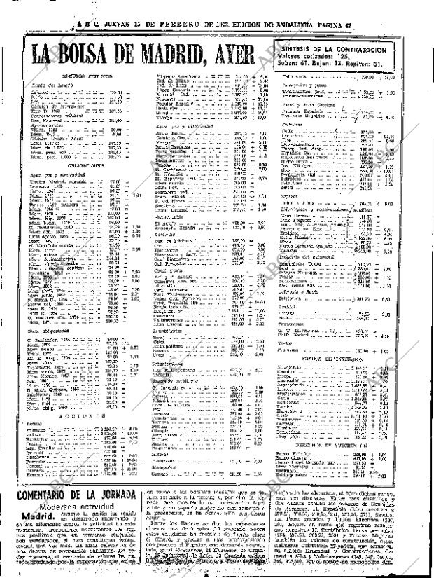 ABC SEVILLA 15-02-1973 página 47