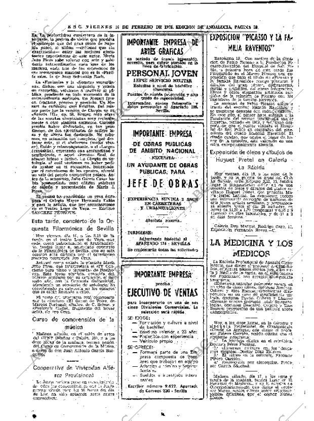ABC SEVILLA 16-02-1973 página 36
