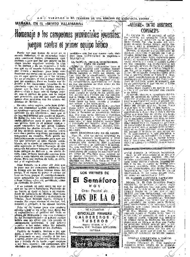 ABC SEVILLA 16-02-1973 página 42
