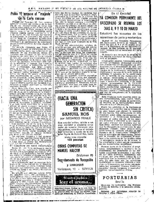 ABC SEVILLA 17-02-1973 página 36