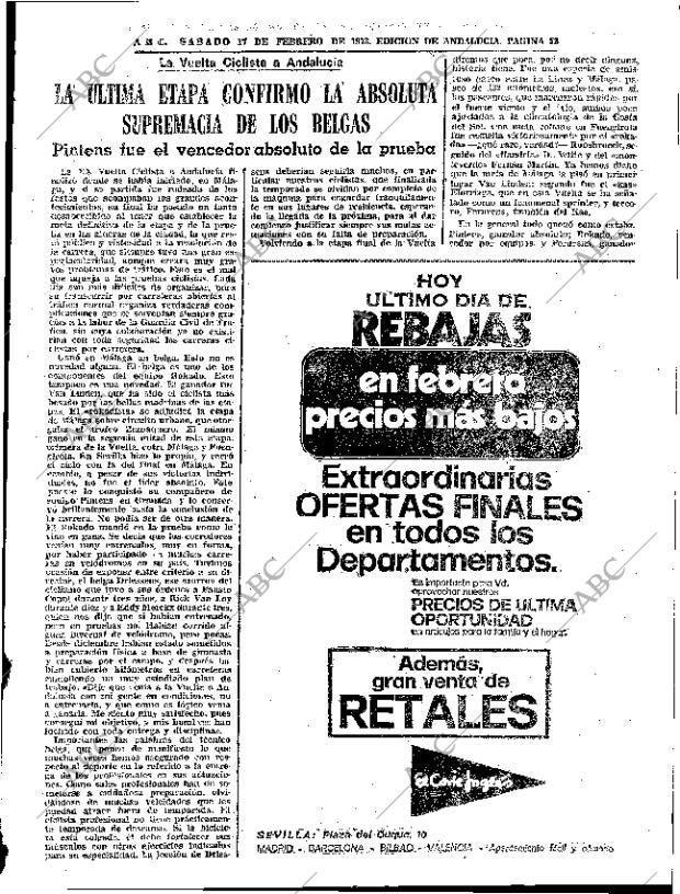 ABC SEVILLA 17-02-1973 página 53