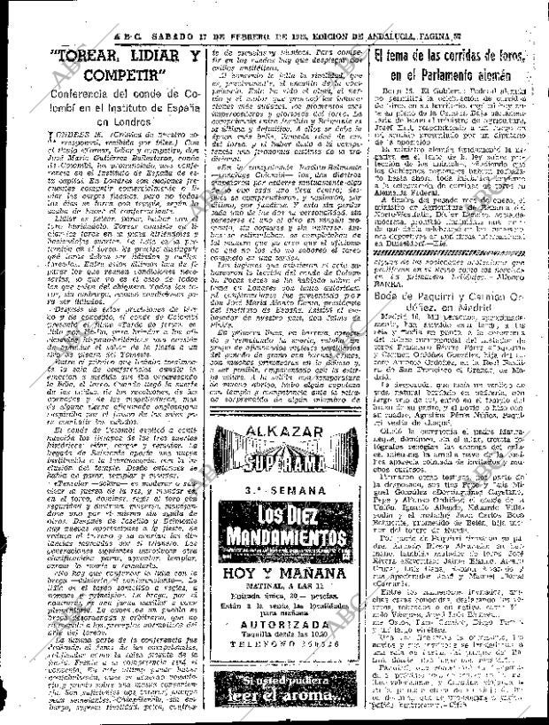 ABC SEVILLA 17-02-1973 página 57
