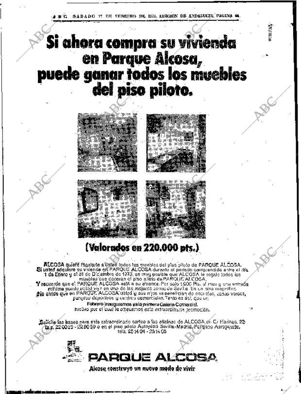 ABC SEVILLA 17-02-1973 página 64
