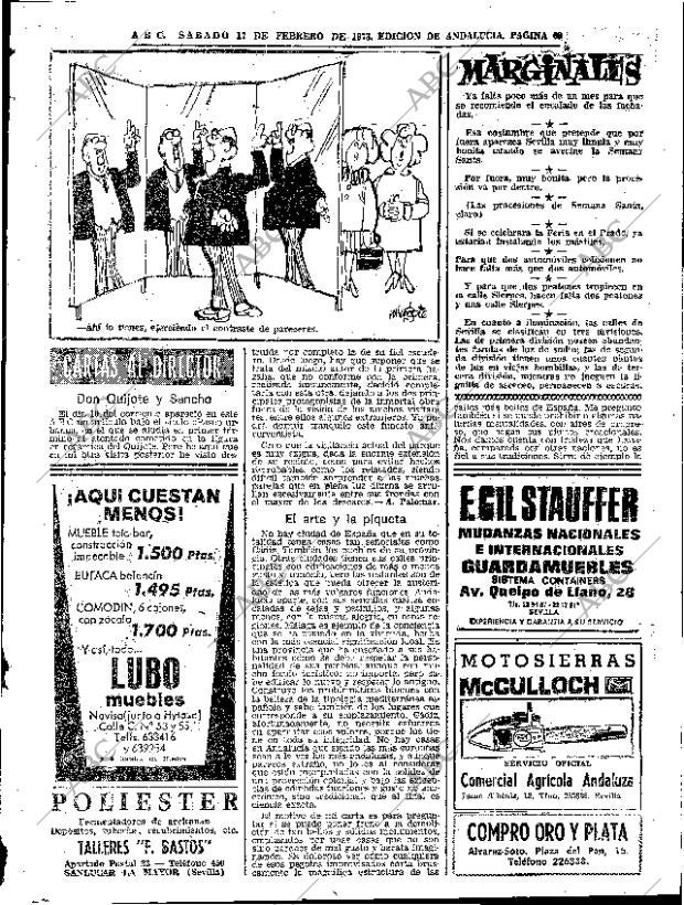 ABC SEVILLA 17-02-1973 página 69