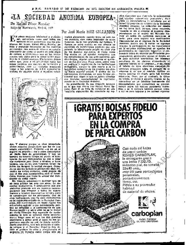 ABC SEVILLA 17-02-1973 página 81