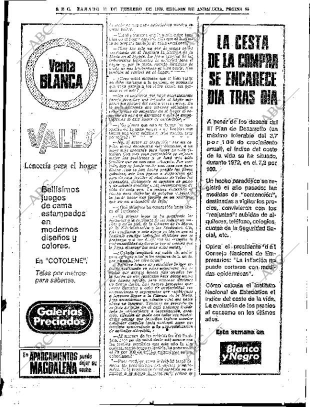 ABC SEVILLA 17-02-1973 página 85