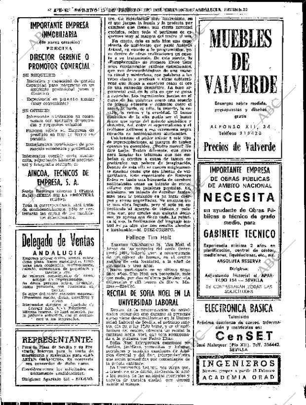 ABC SEVILLA 17-02-1973 página 90