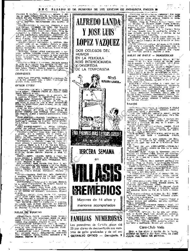 ABC SEVILLA 17-02-1973 página 93