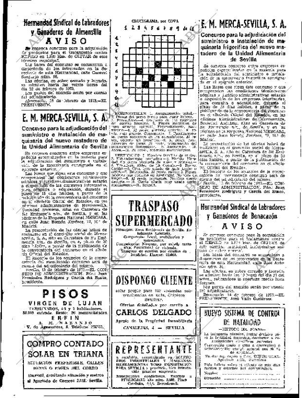 ABC SEVILLA 17-02-1973 página 99