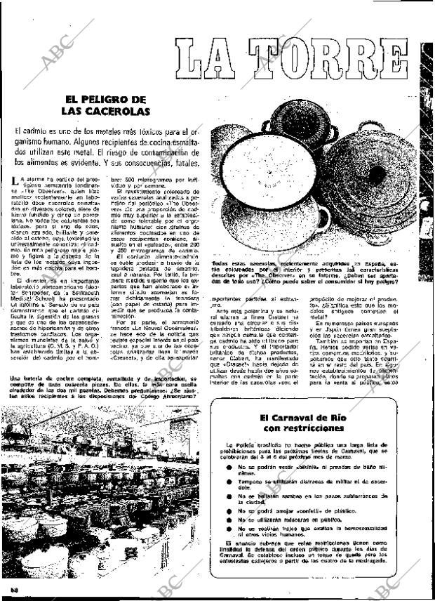 BLANCO Y NEGRO MADRID 17-02-1973 página 58