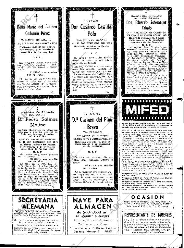ABC MADRID 18-02-1973 página 111