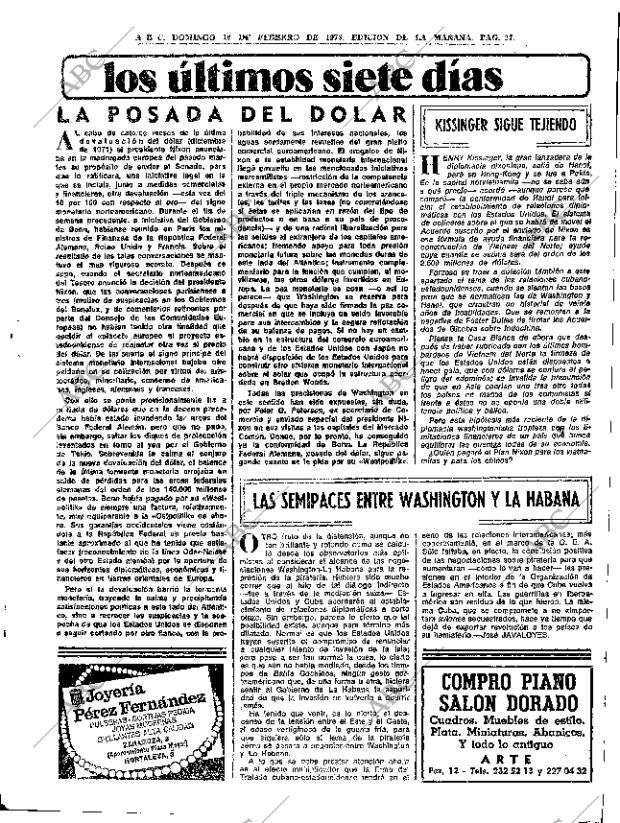 ABC MADRID 18-02-1973 página 27
