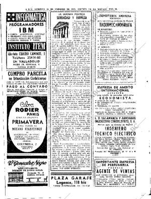 ABC MADRID 18-02-1973 página 28