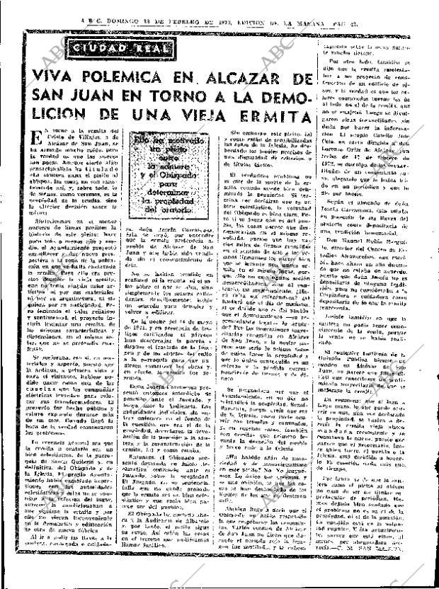 ABC MADRID 18-02-1973 página 42