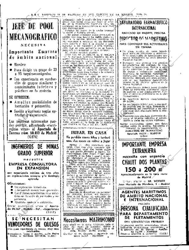 ABC MADRID 18-02-1973 página 70