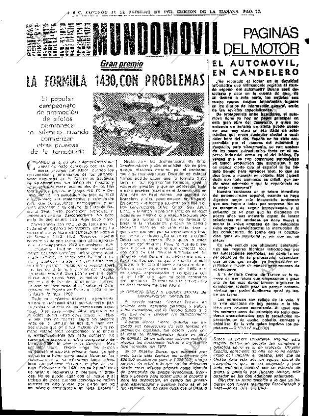 ABC MADRID 18-02-1973 página 75