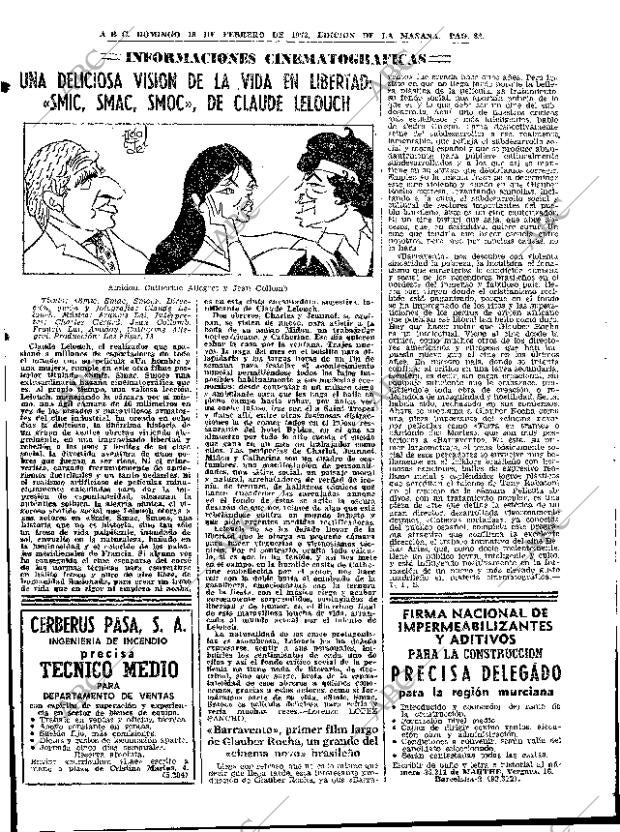 ABC MADRID 18-02-1973 página 82