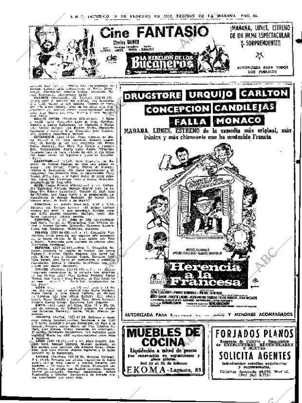 ABC MADRID 18-02-1973 página 85