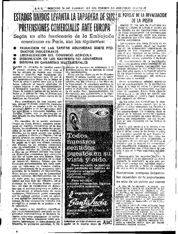 ABC SEVILLA 18-02-1973 página 33