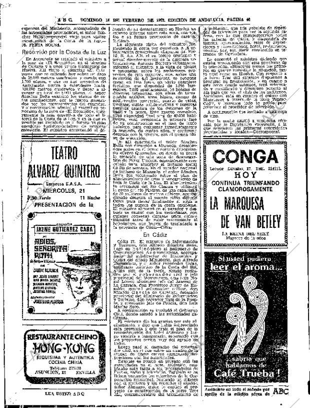 ABC SEVILLA 18-02-1973 página 40