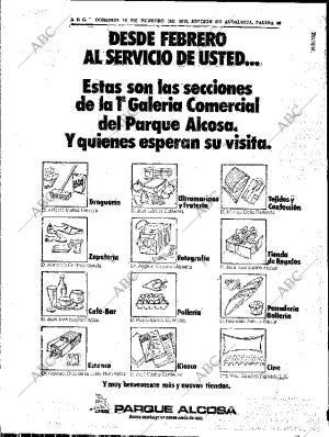 ABC SEVILLA 18-02-1973 página 50