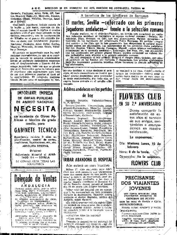 ABC SEVILLA 18-02-1973 página 60