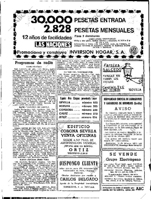 ABC SEVILLA 18-02-1973 página 74