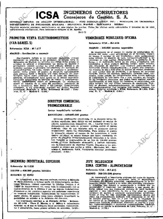 ABC MADRID 20-02-1973 página 18