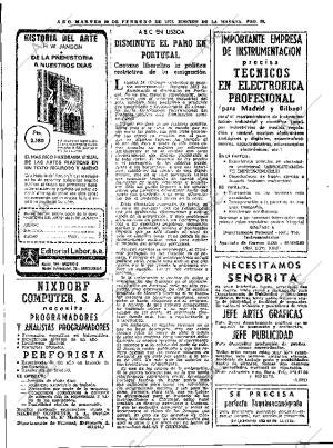ABC MADRID 20-02-1973 página 28