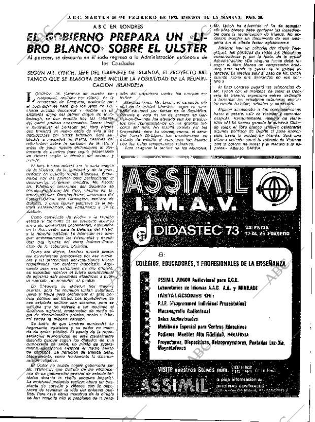 ABC MADRID 20-02-1973 página 29
