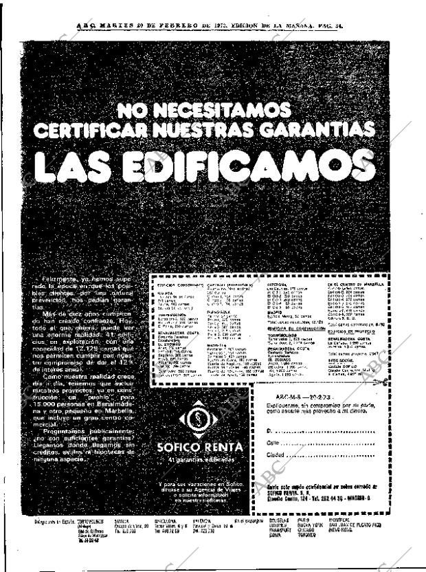 ABC MADRID 20-02-1973 página 34