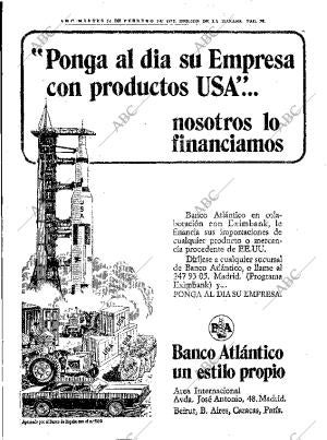ABC MADRID 20-02-1973 página 38
