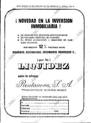 ABC MADRID 20-02-1973 página 40