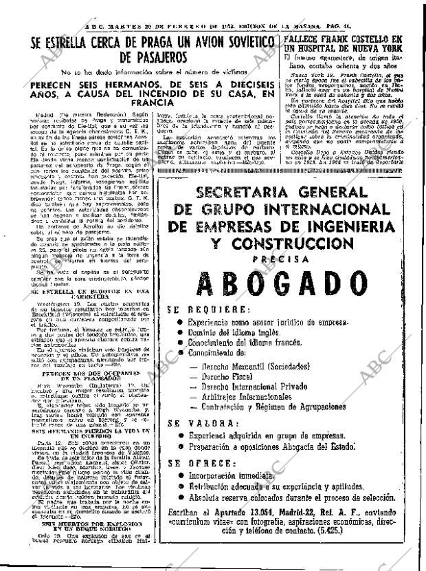 ABC MADRID 20-02-1973 página 41