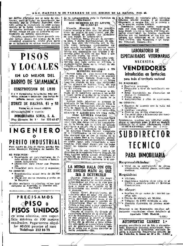 ABC MADRID 20-02-1973 página 42